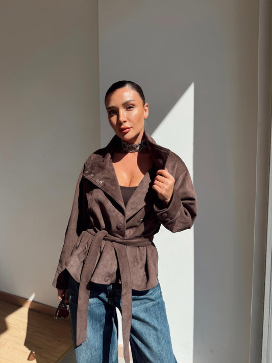 Moi Suede Jacket
