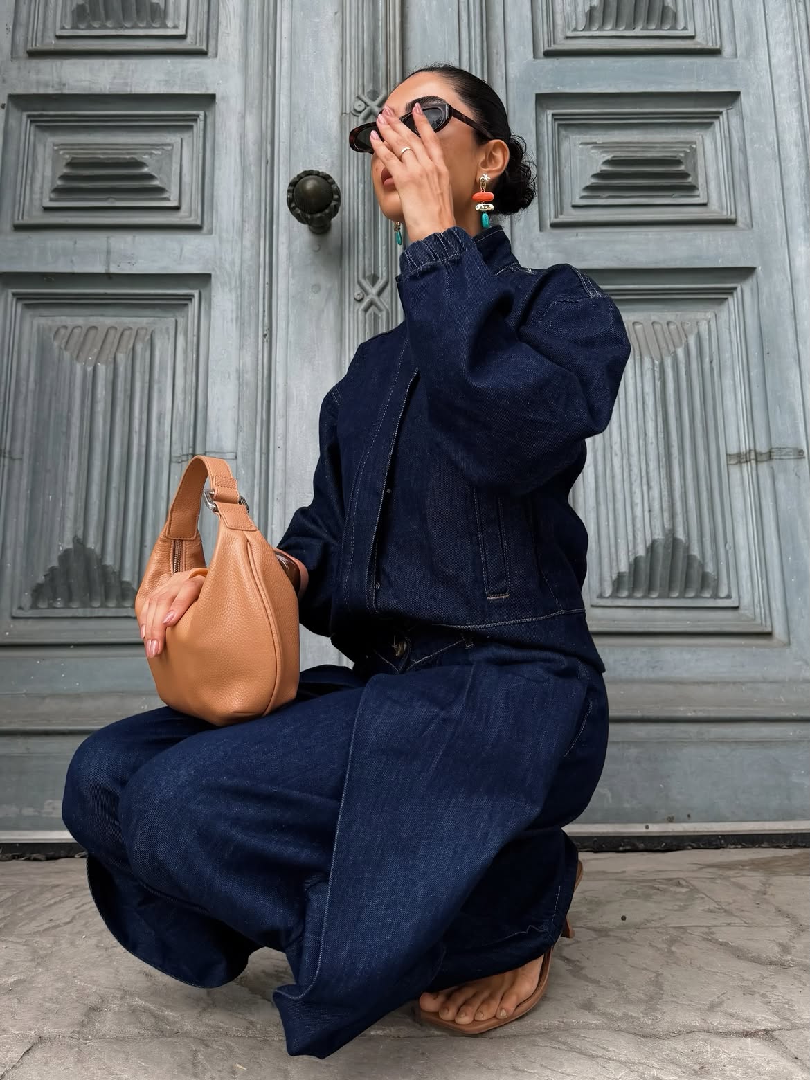 The Sculpted Denim Set