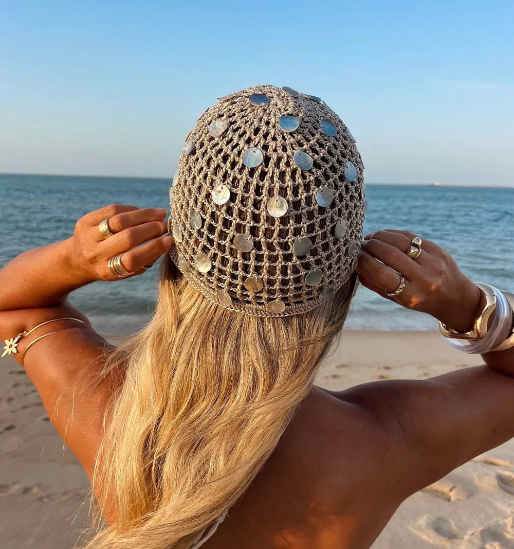 Shell Crochet Beanie