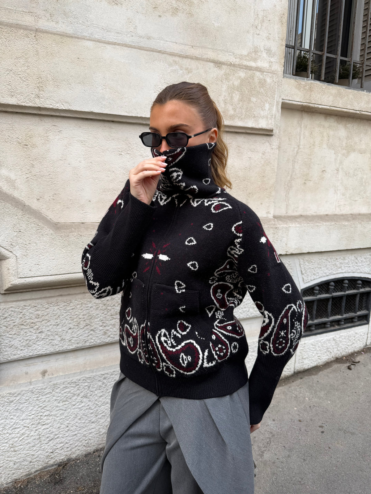 Bandana Cardigan