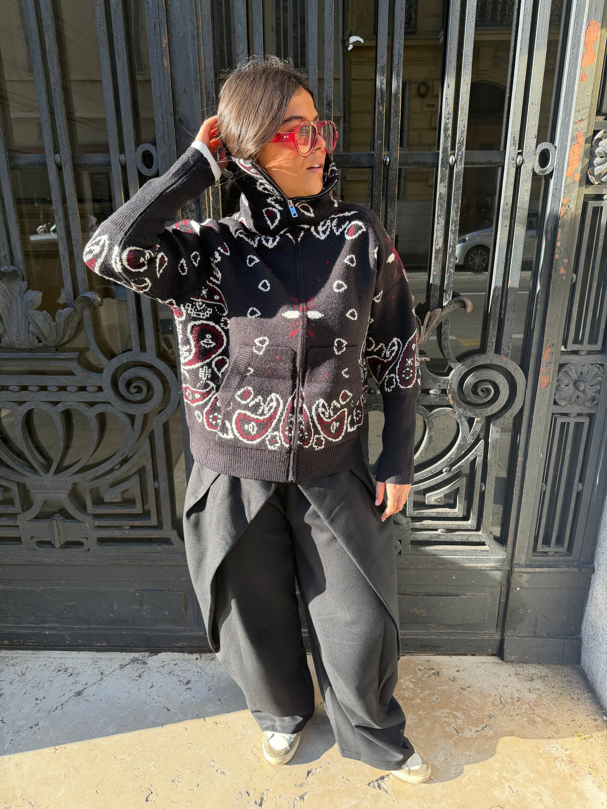 Bandana Cardigan