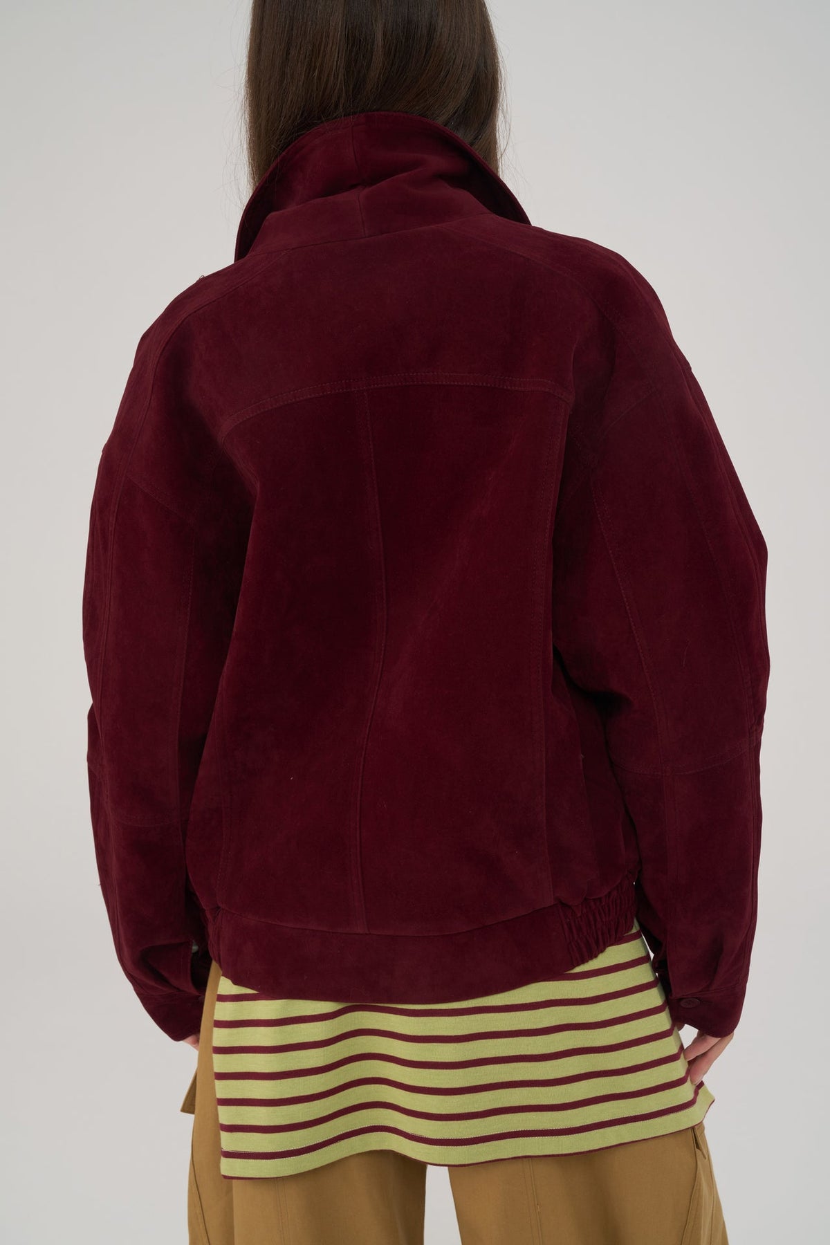 City Suede Bomber