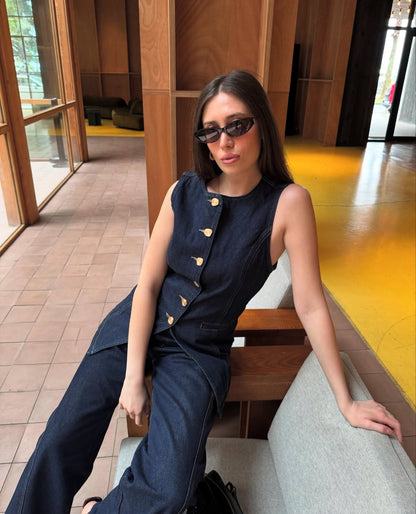 Indigo Denim Set