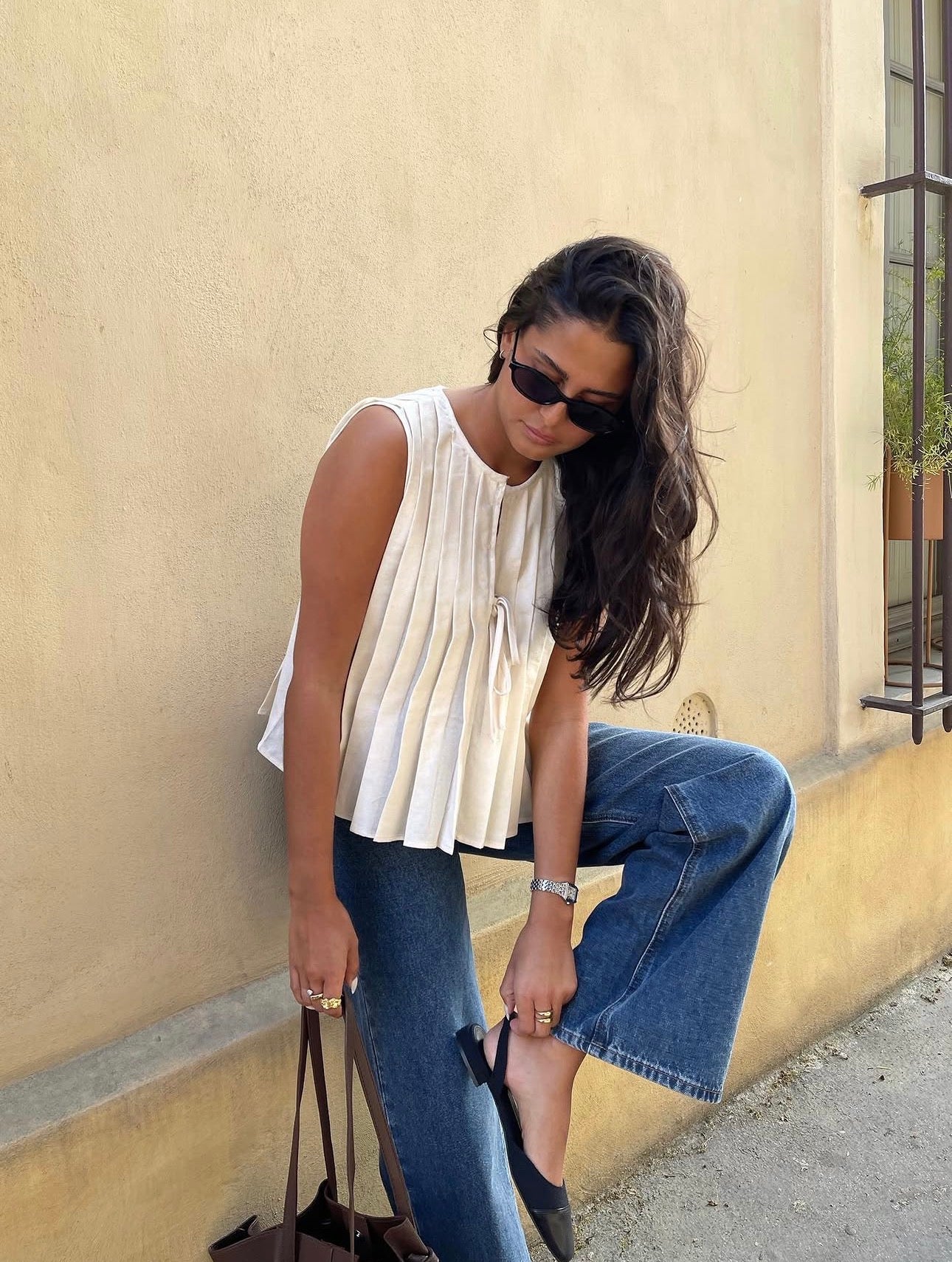 Pleated Top