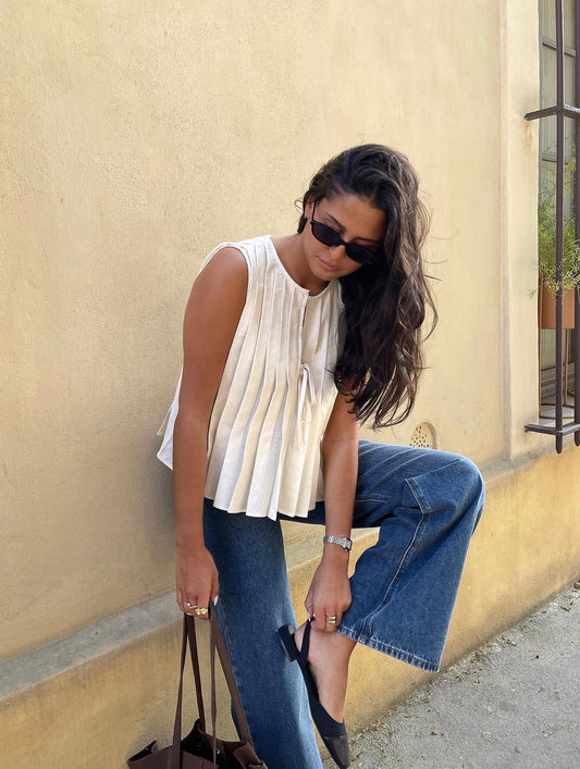 Pleated Top