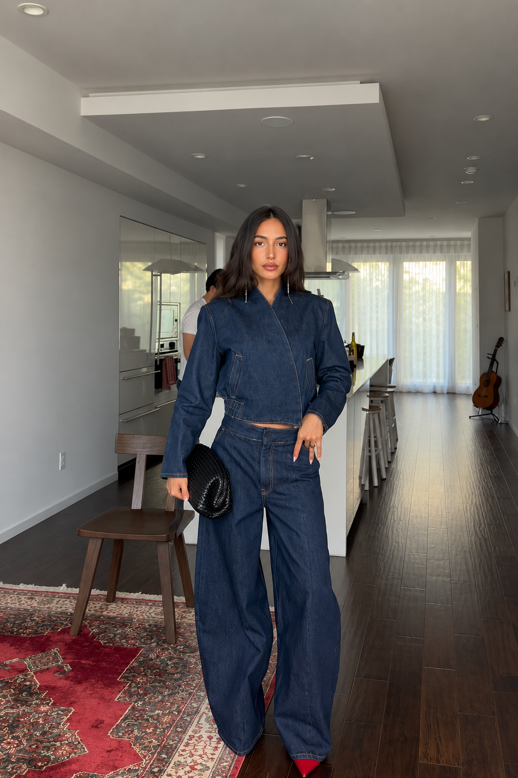 Joe Barrel Jean Co-ord Set