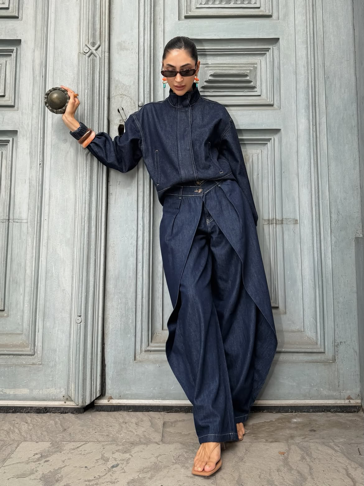 The Sculpted Denim Set