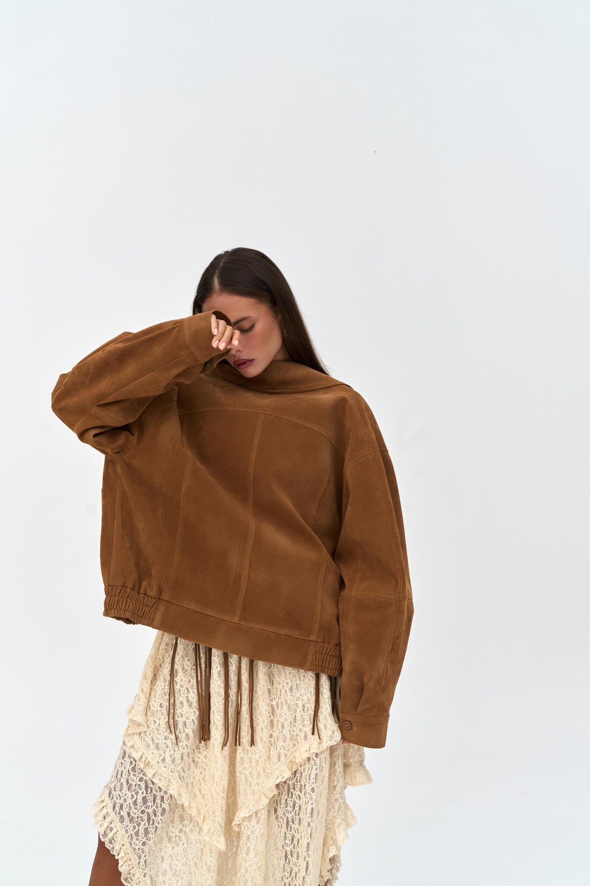 City Suede Bomber