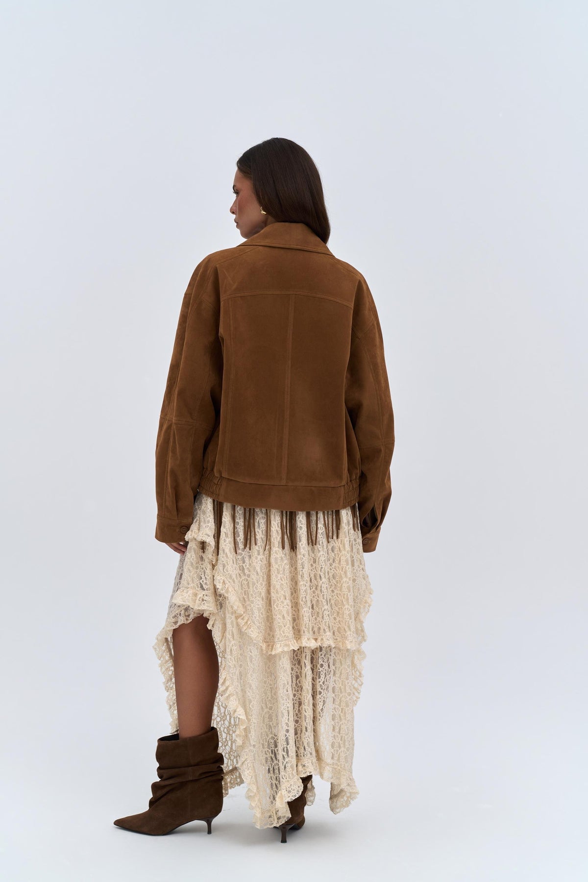 City Suede Bomber