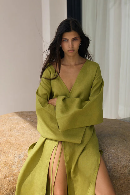 Samntha wrap kimono