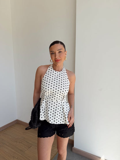 Polka dots Top