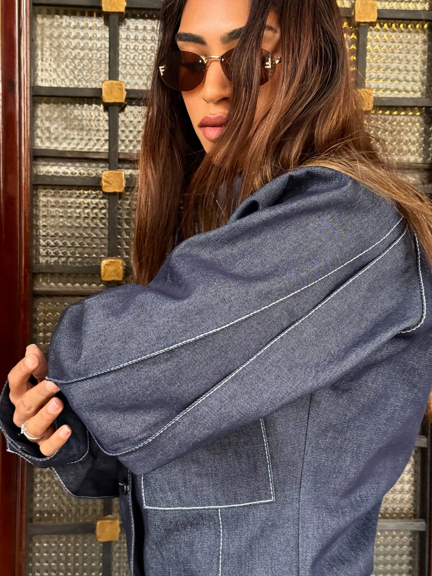 Bold Denim Set