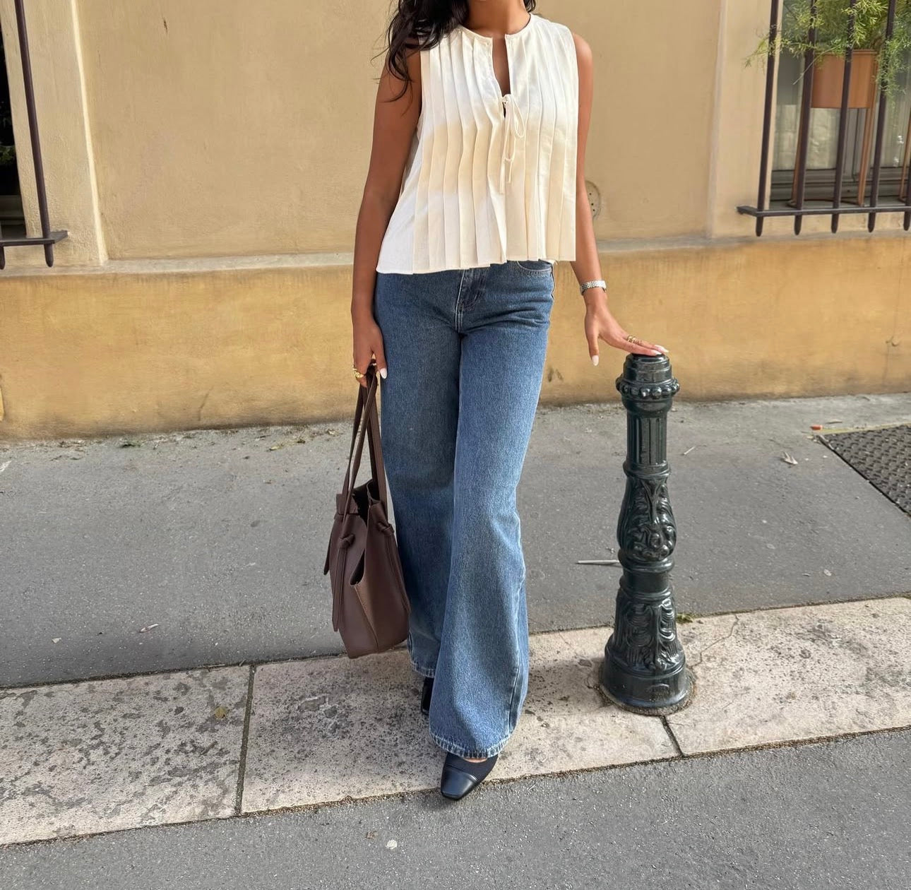 Pleated Top