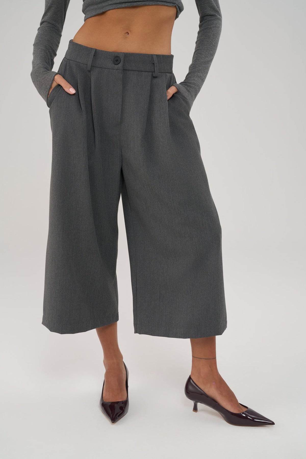 Riven bermuda jorts