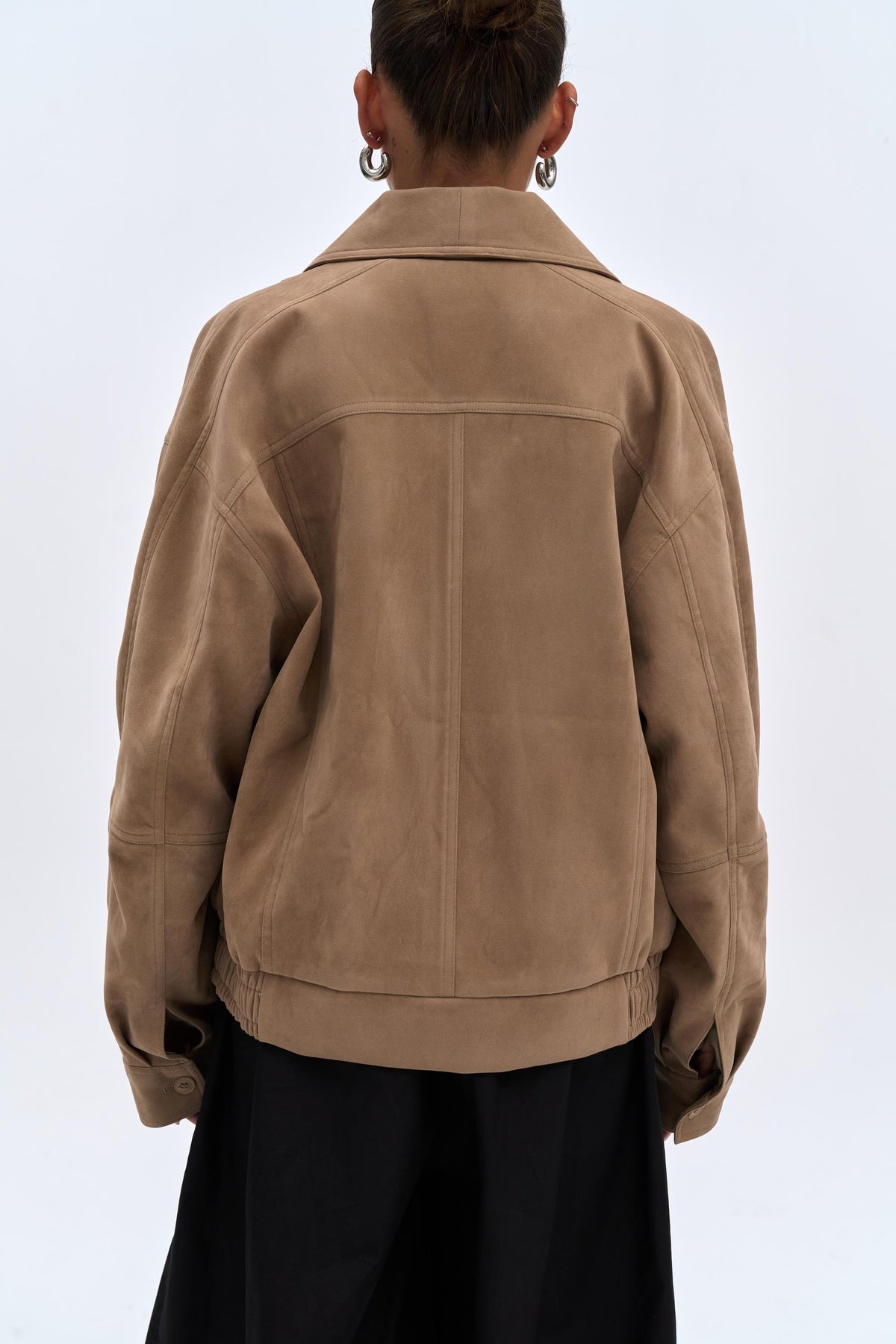 City Suede Bomber