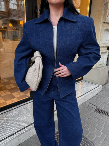 Corset Denim Suit