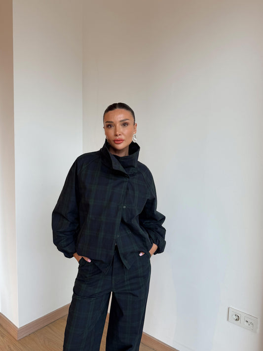 Noir Tartan Set