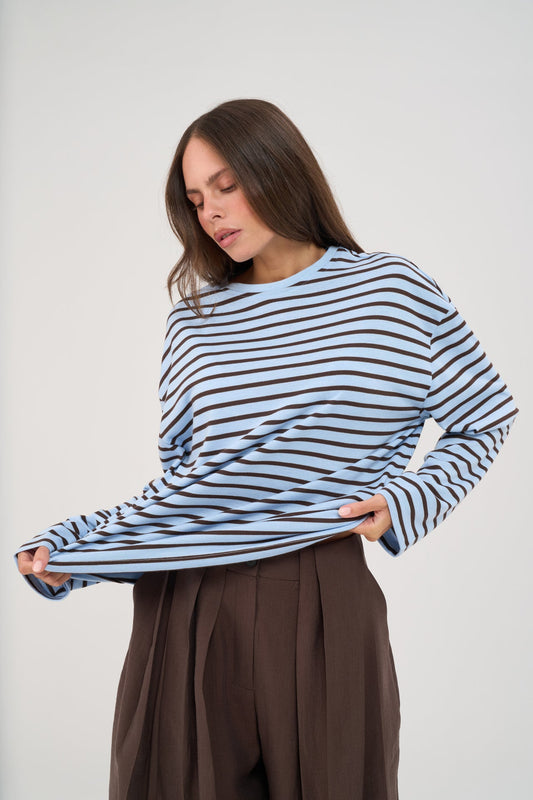 Breton Stripe Long-Sleeve Tee