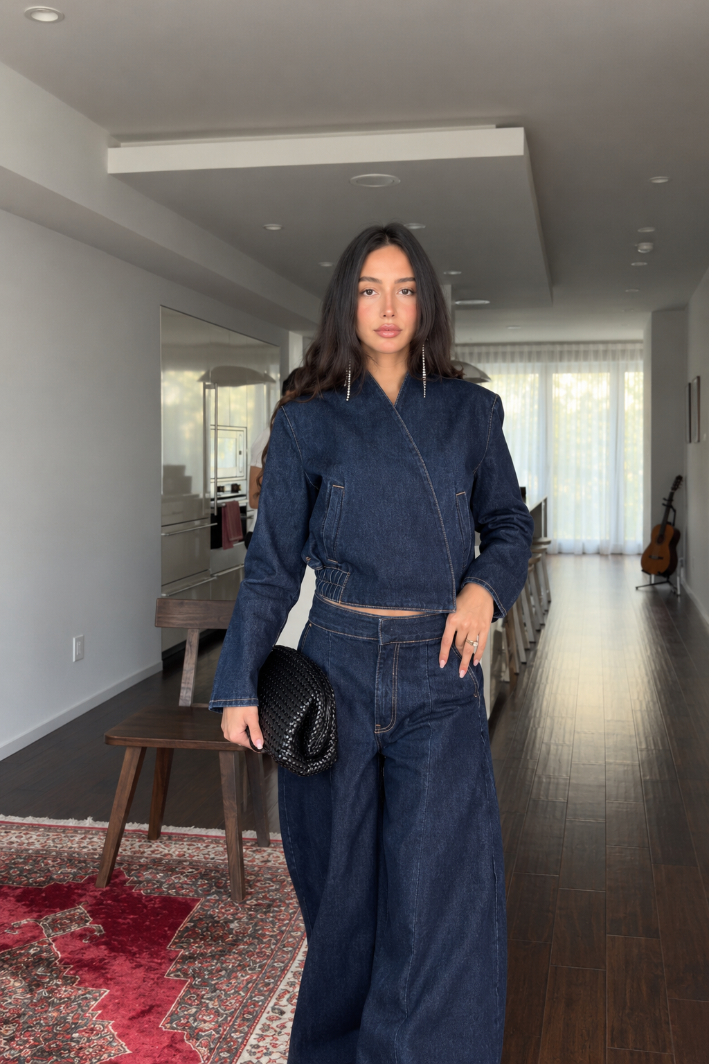 Joe Barrel Jean Co-ord Set