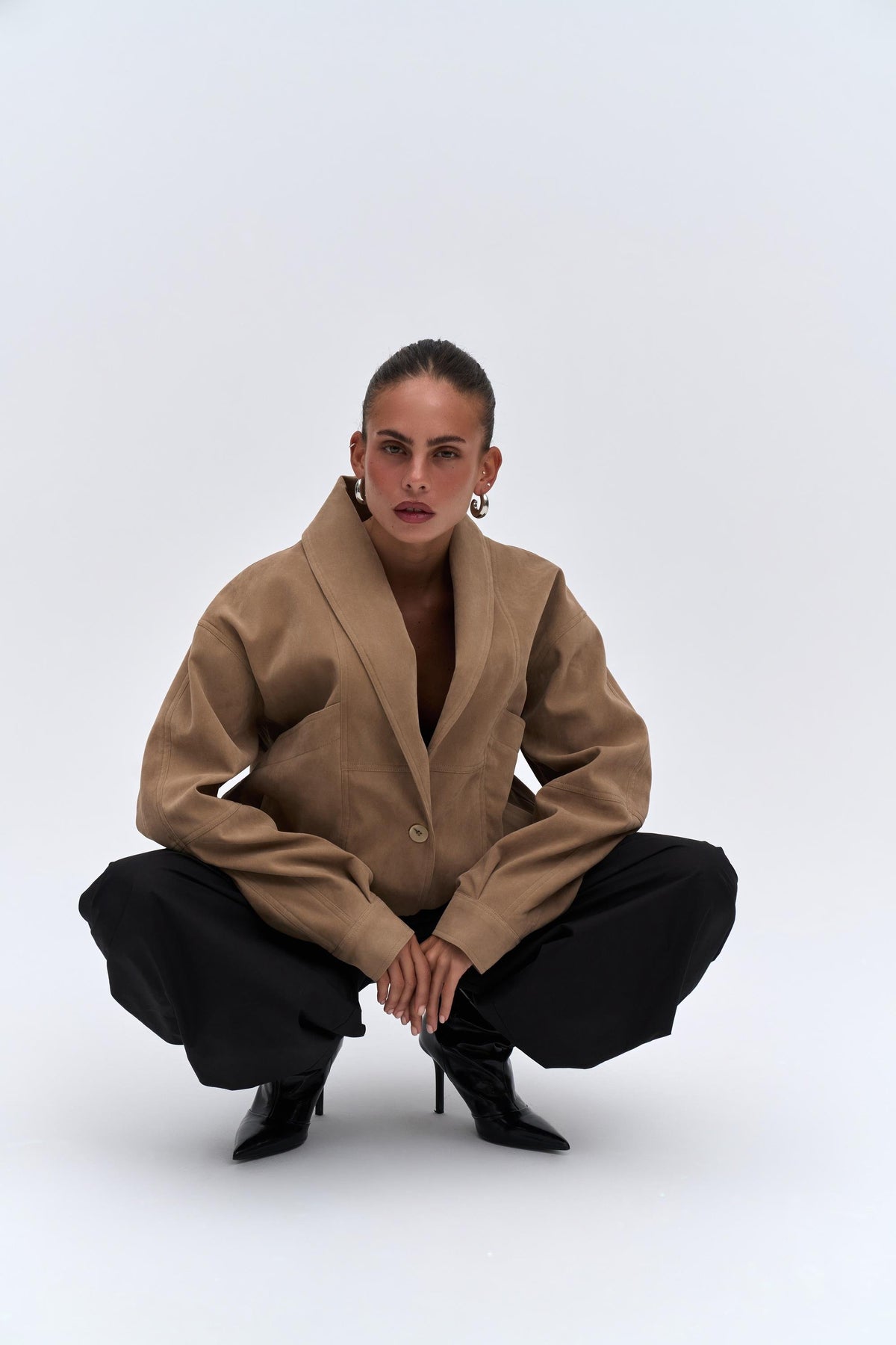 City Suede Bomber