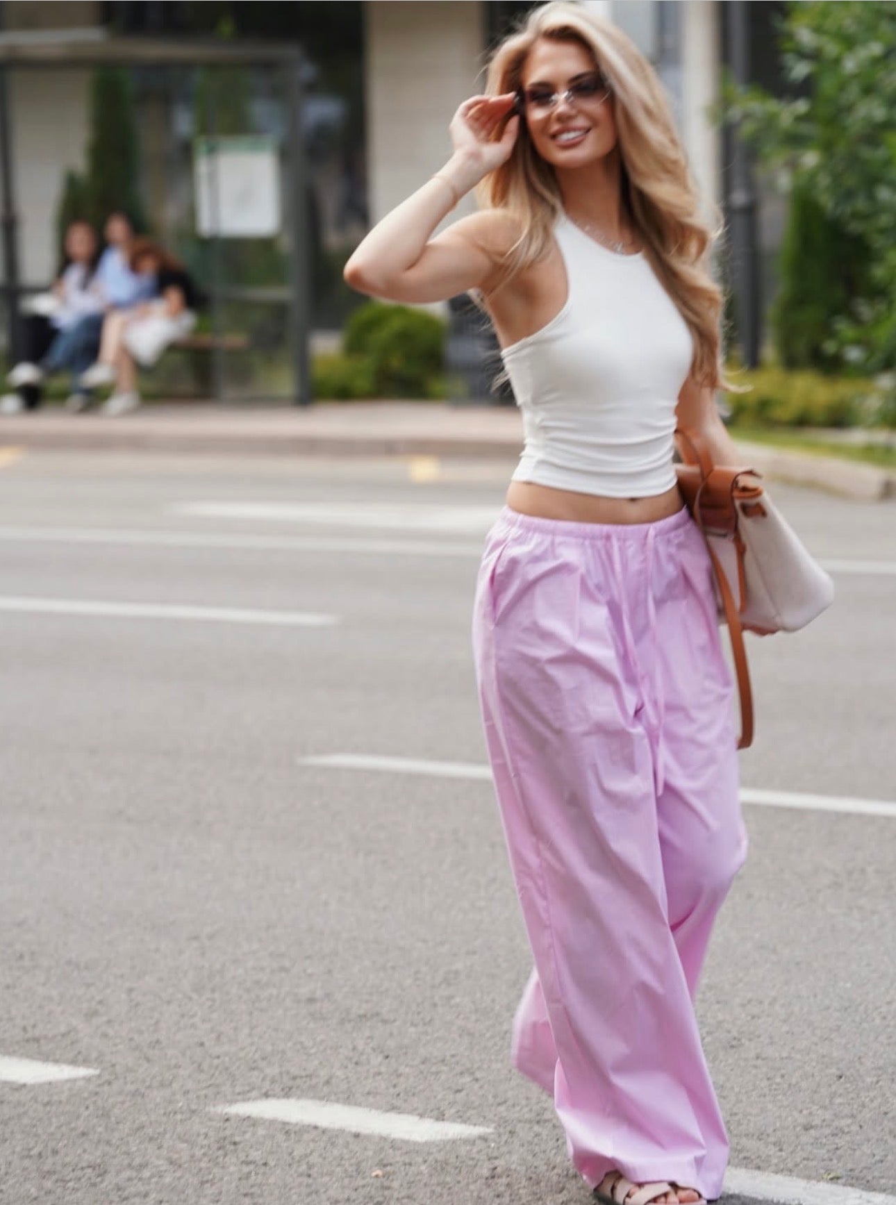 Lilas wide pants