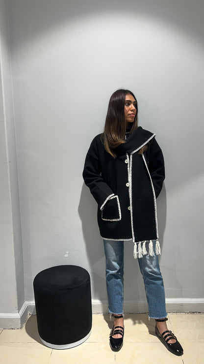 Lined wool jacket