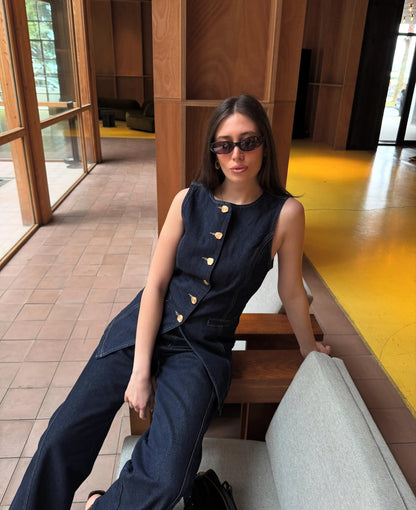Indigo Denim Set
