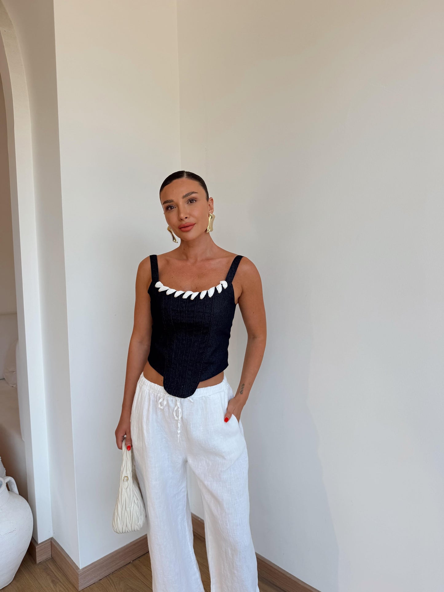 Soi Denim Top