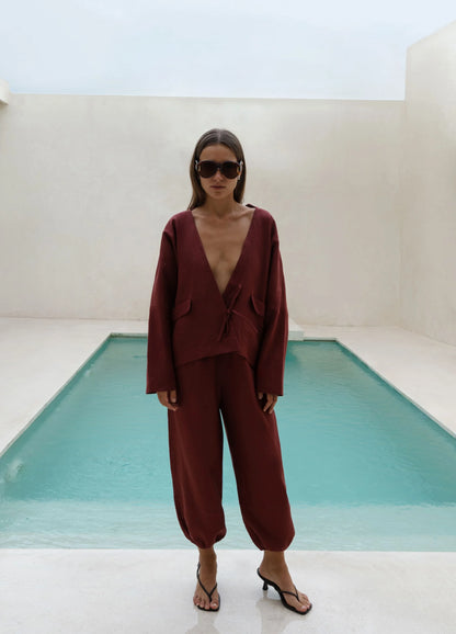 Zanzi Linen Suit