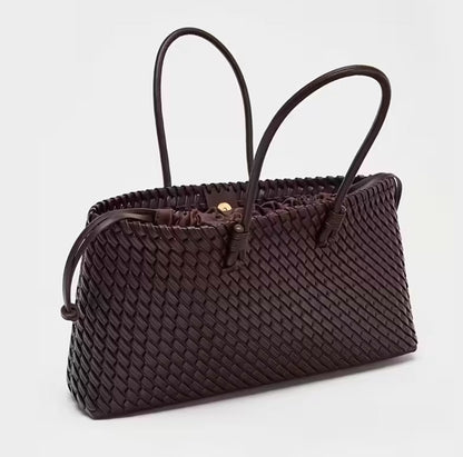 Woven tote bag