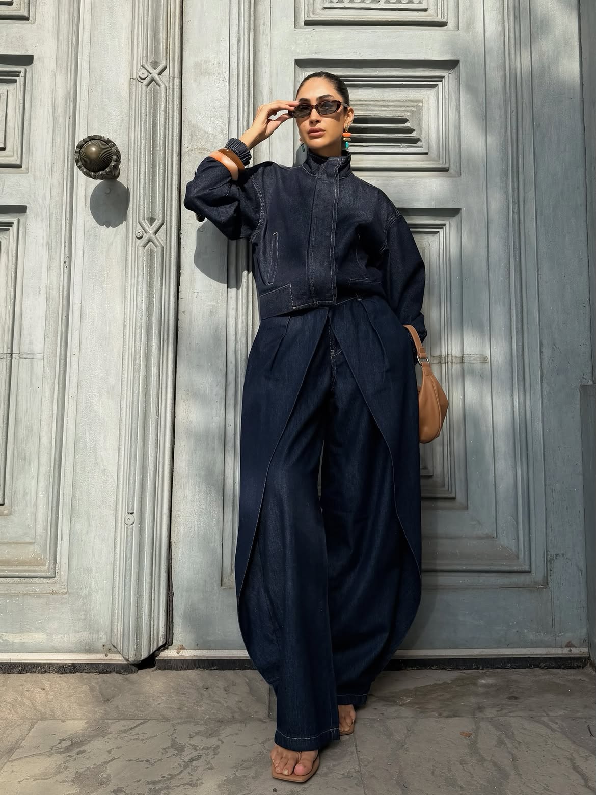 The Sculpted Denim Set
