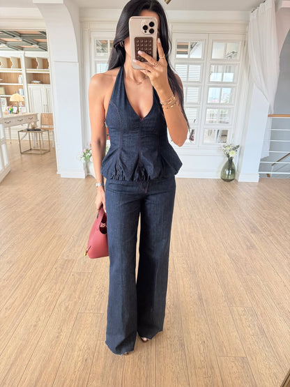 Indigo Denim Set