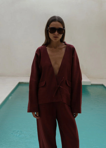 Zanzi Linen Suit