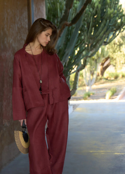 Zanzi Linen Suit
