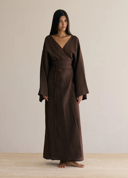 Samntha wrap kimono
