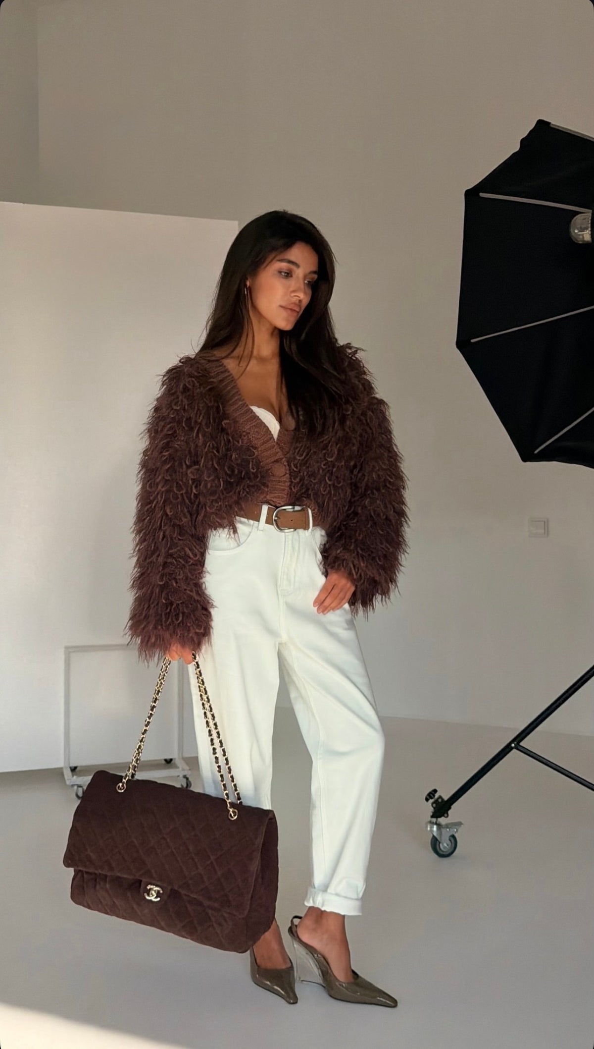 The Shaggy Knit Jacket