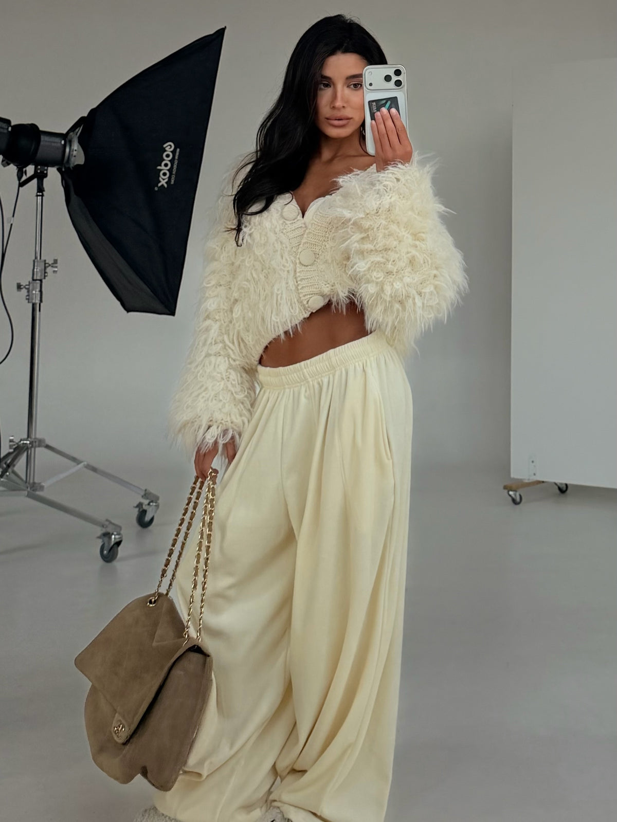 The Shaggy Knit Jacket