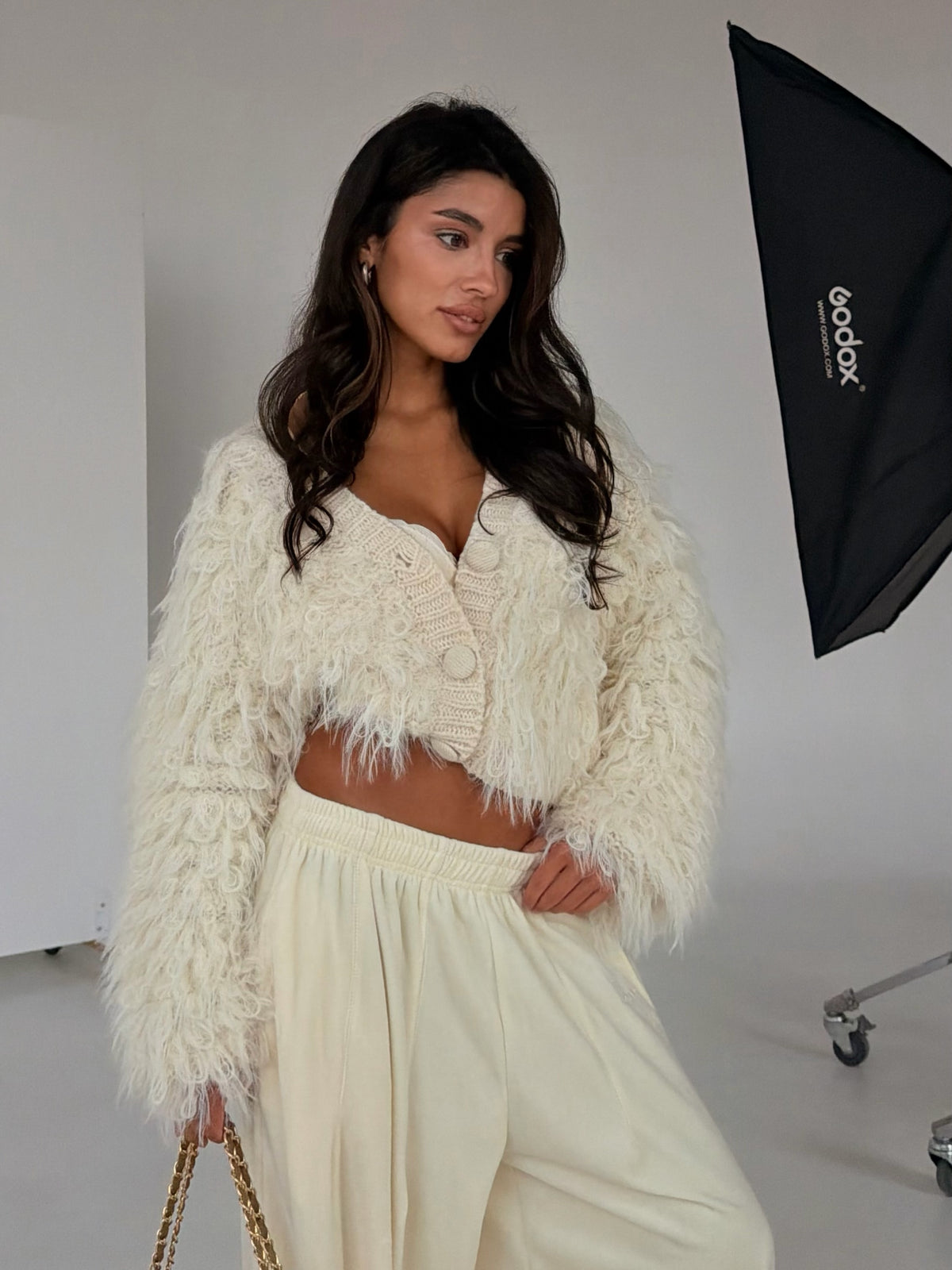 The Shaggy Knit Jacket